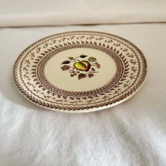 Vintage Johnson Brothers Fruit Sampler Plate - Picture 4 of 8